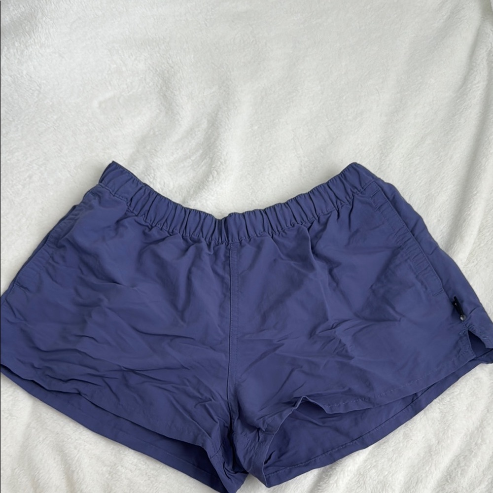 Patagonia Blue Athletic Shorts Lightweight Performance